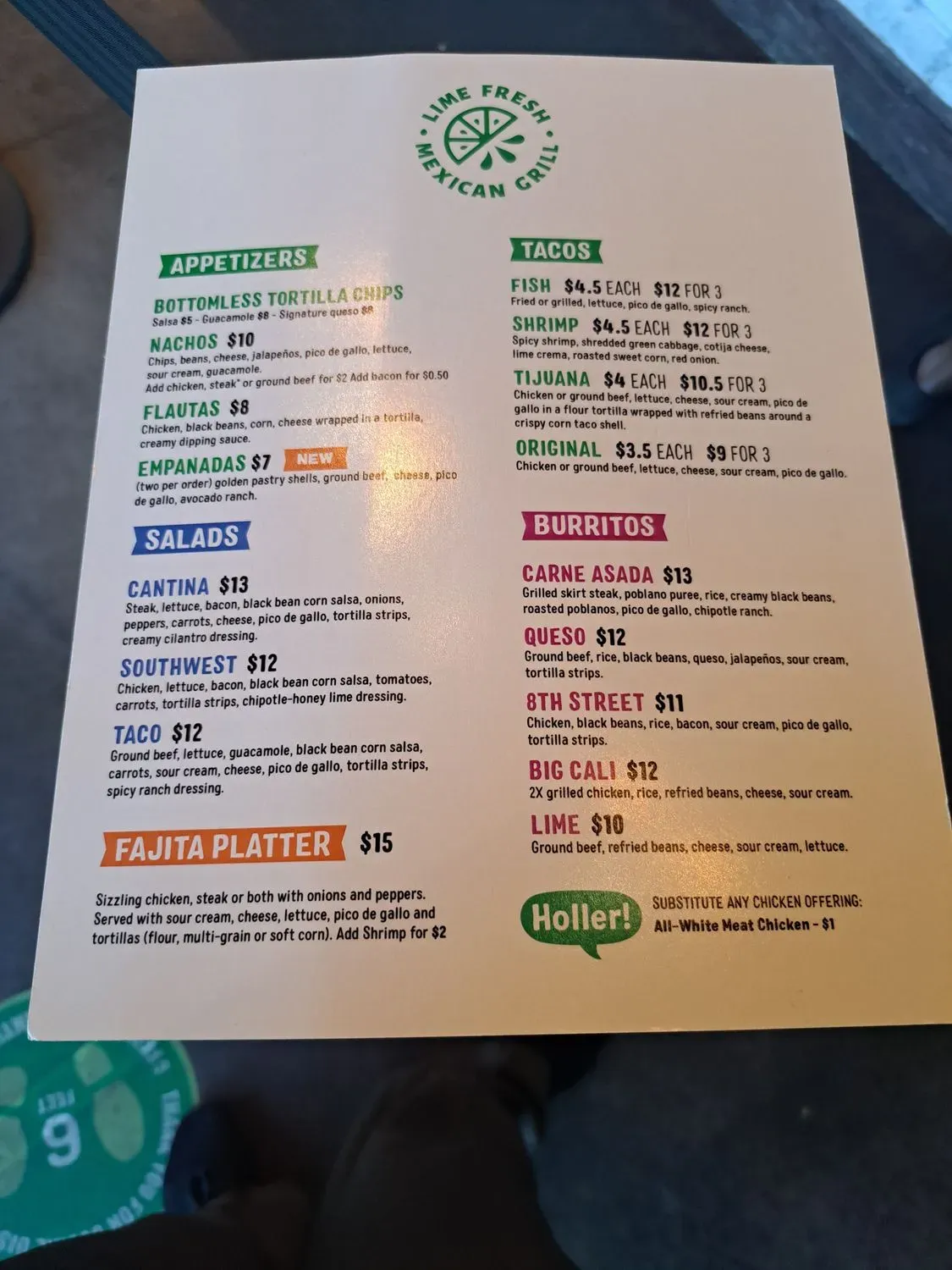 Menu 4