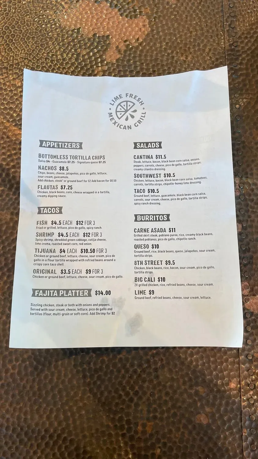 Menu 3