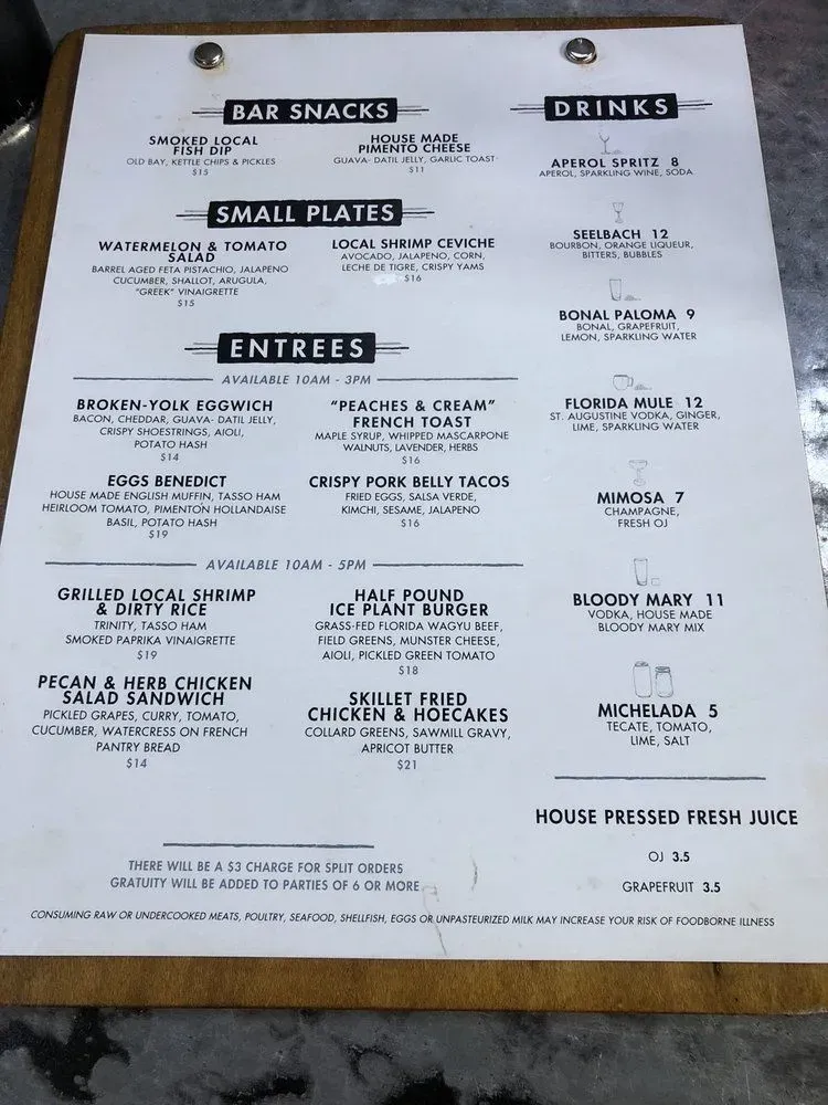 Menu 6