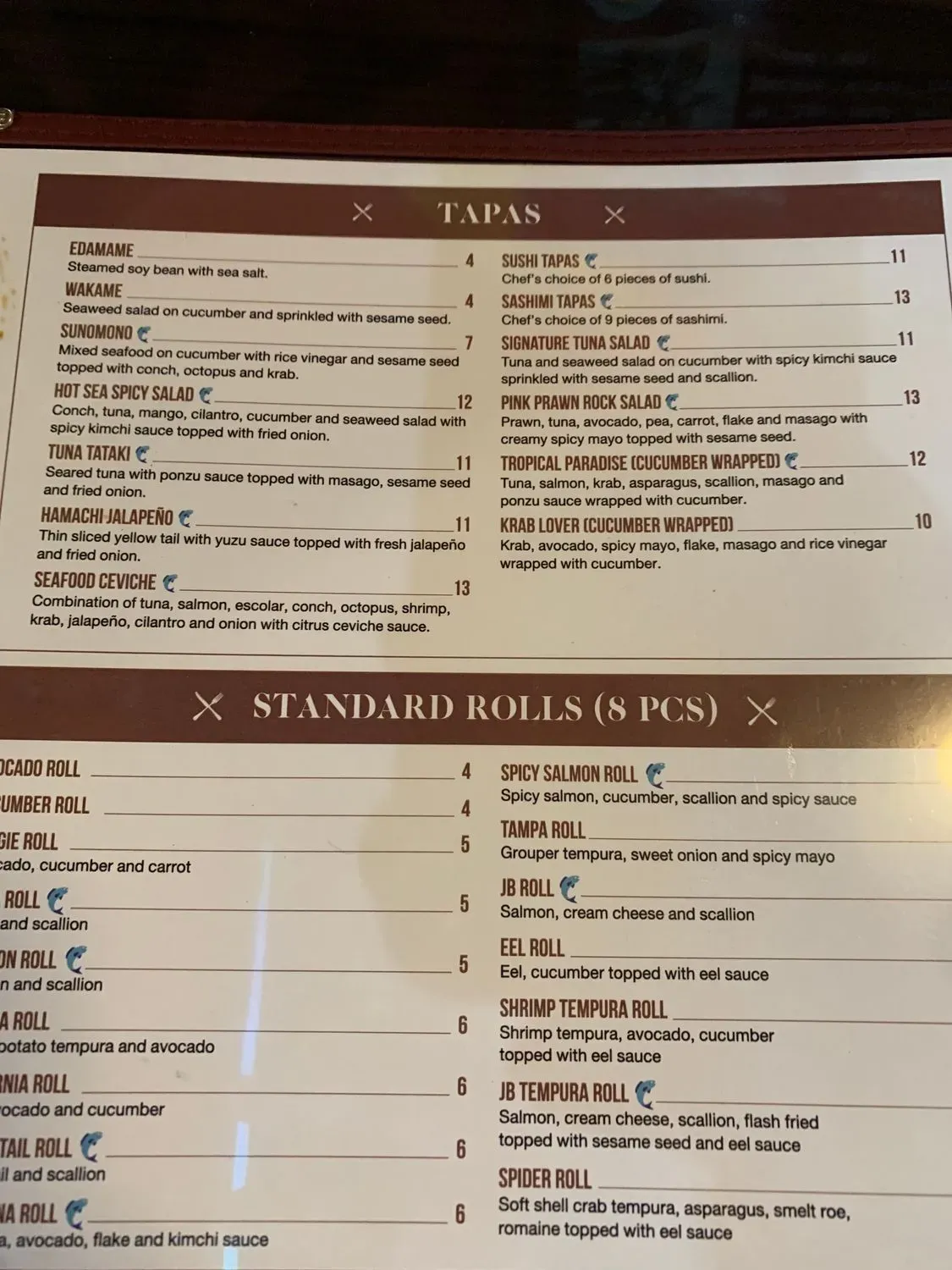 Menu 6