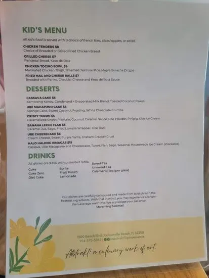 Menu 4