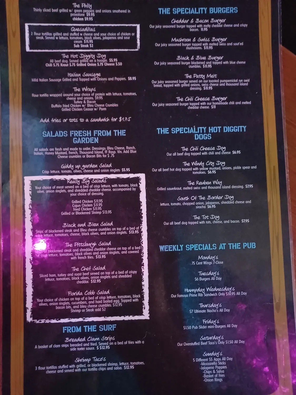 Menu 4