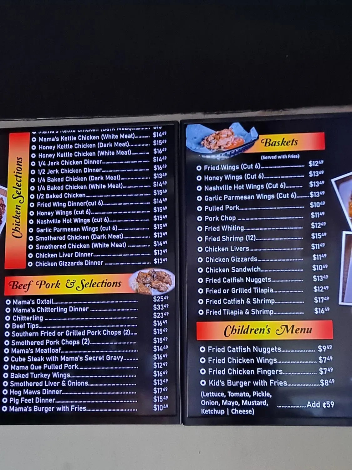 Menu 3