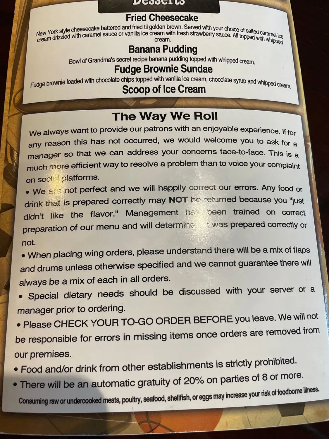 Menu 4