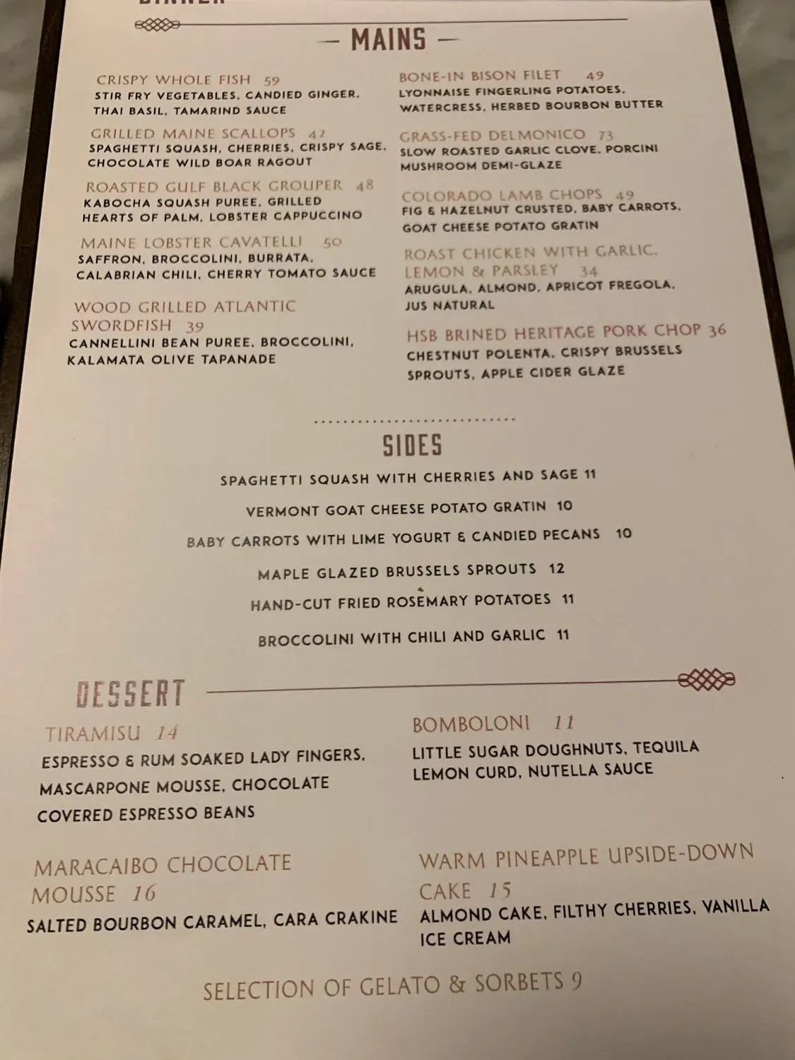 Menu 6