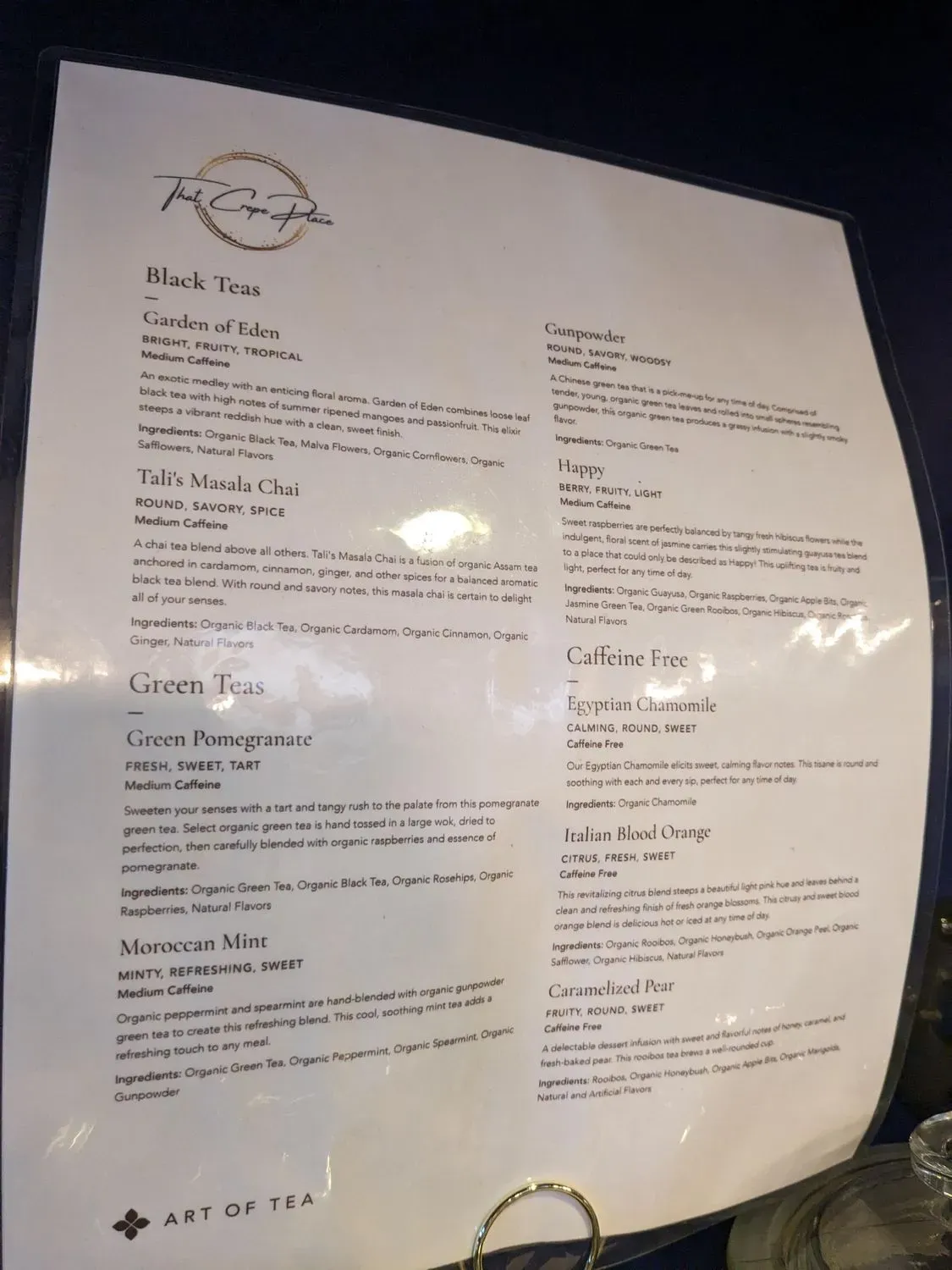 Menu 6