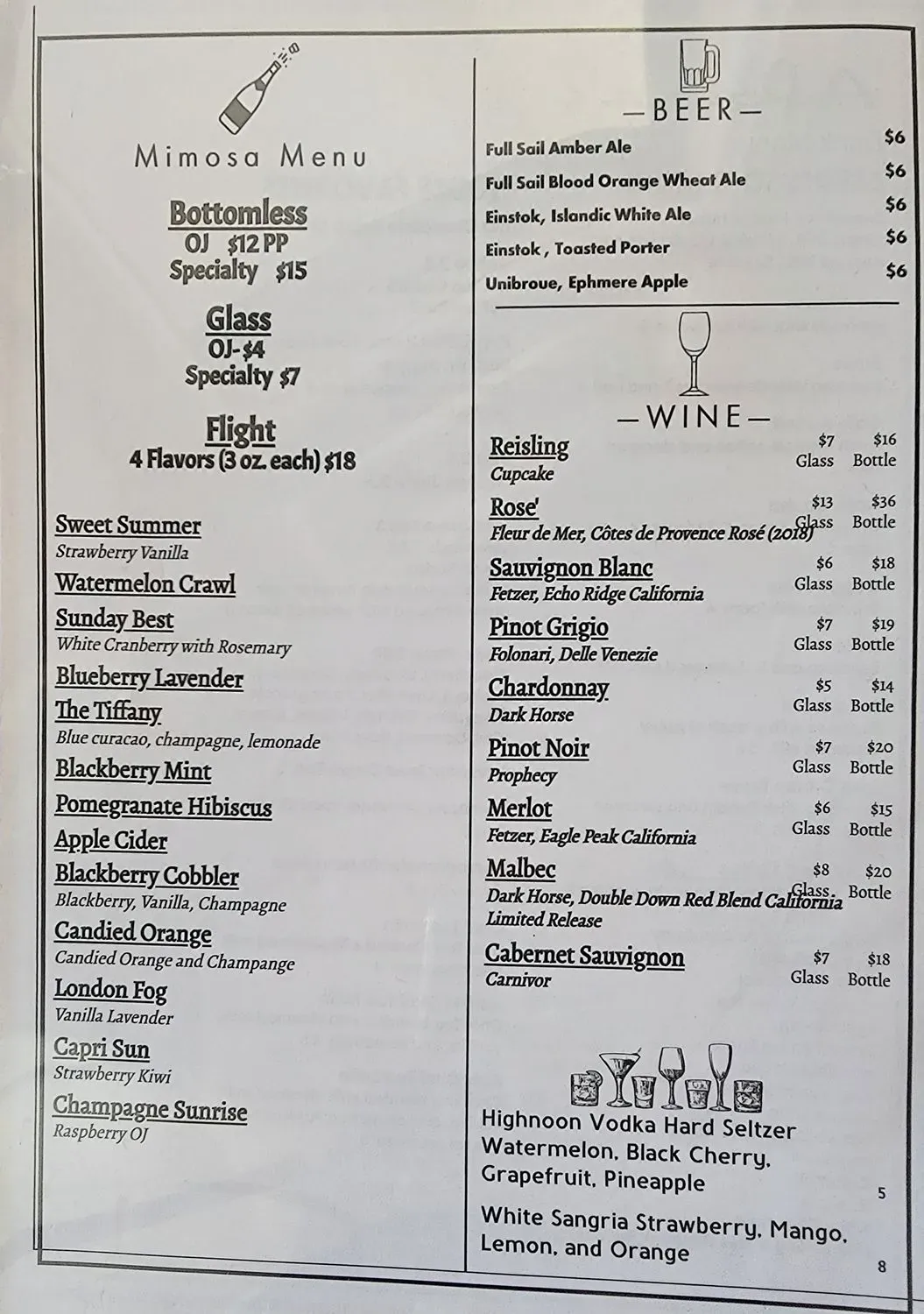 Menu 3