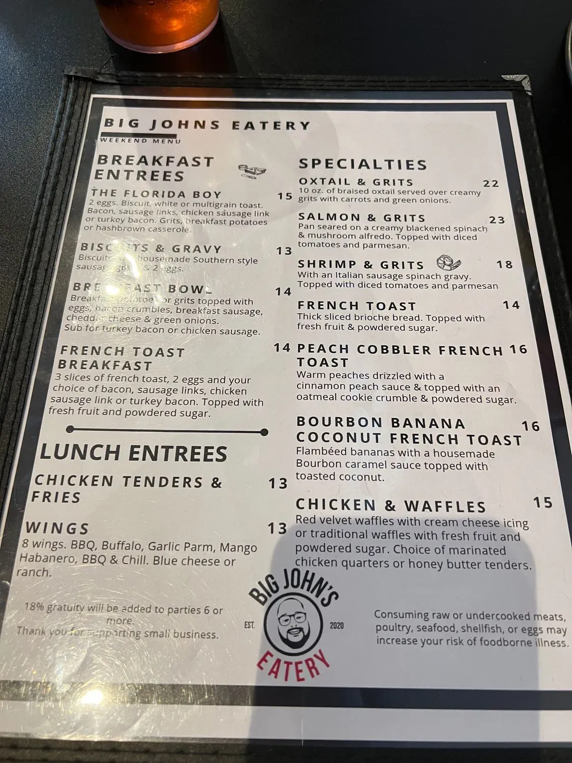 Menu 3