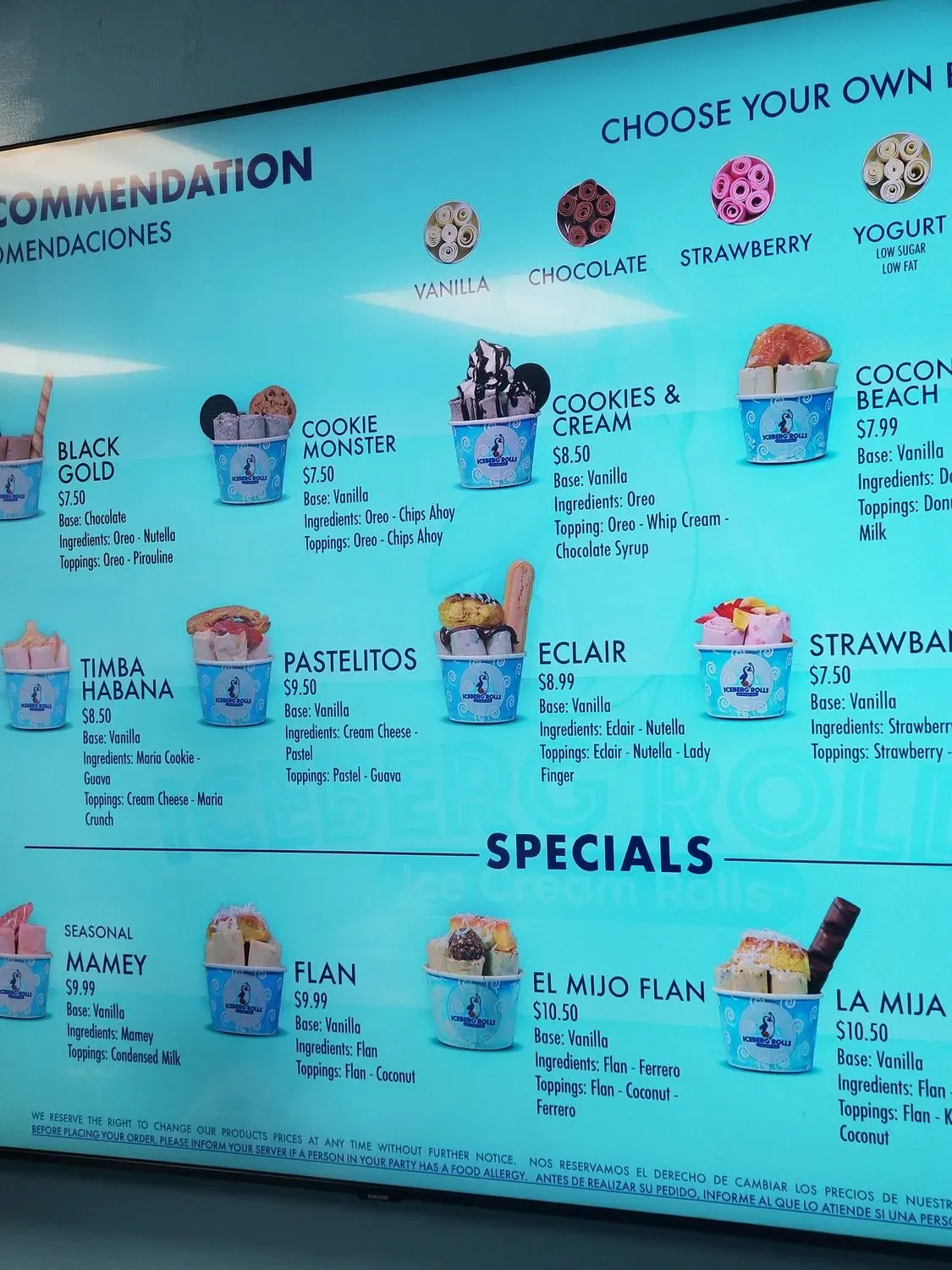 Menu 6