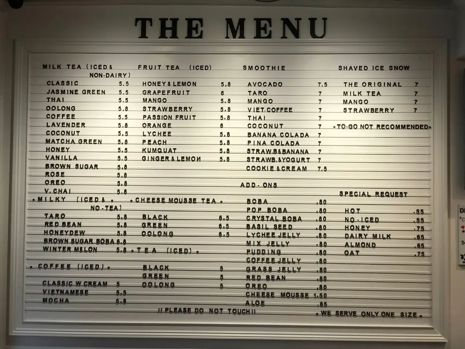 Menu 6