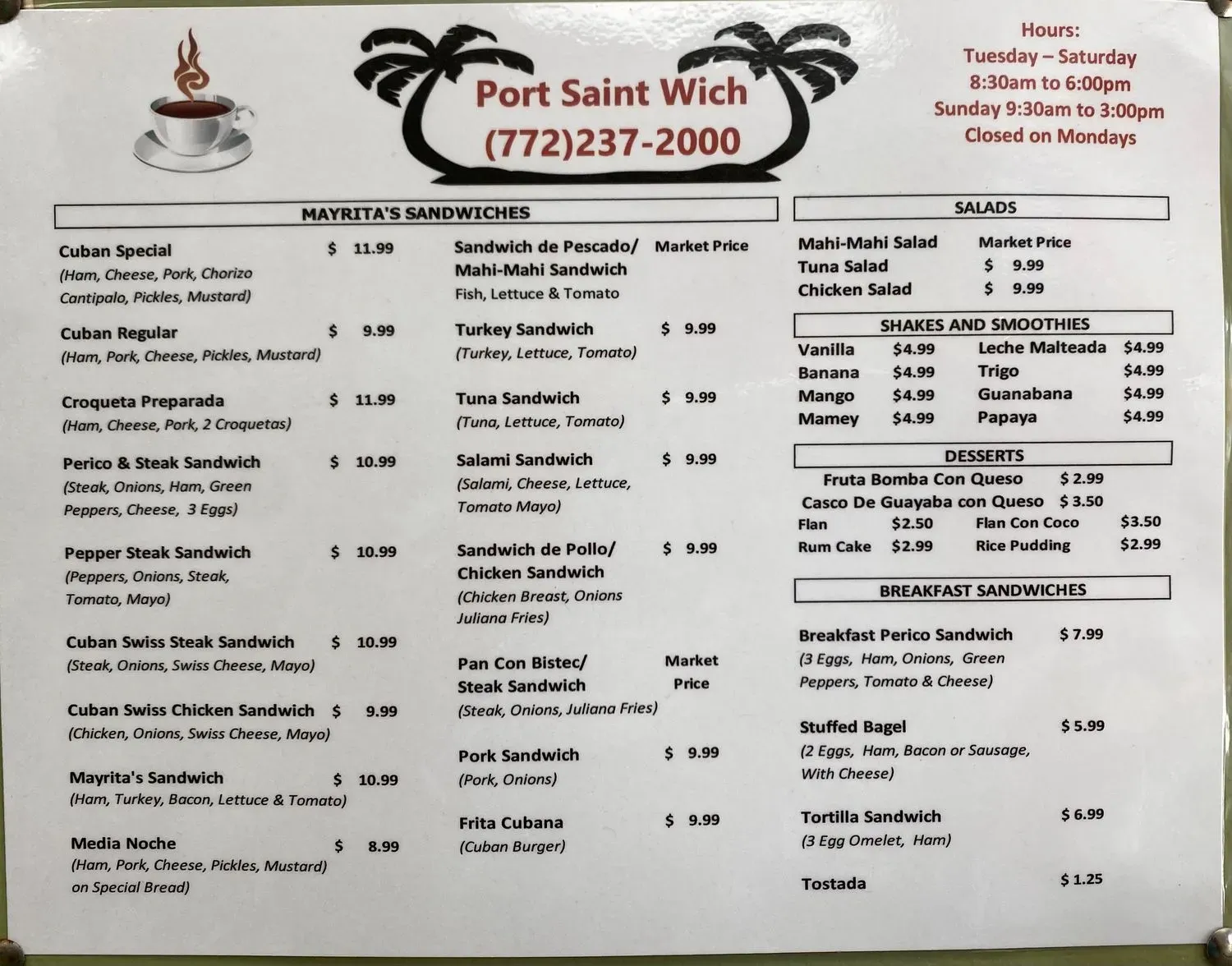 Menu 3