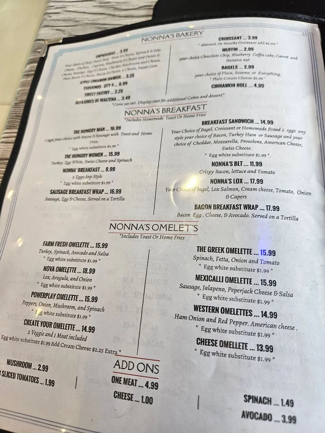 Menu 3