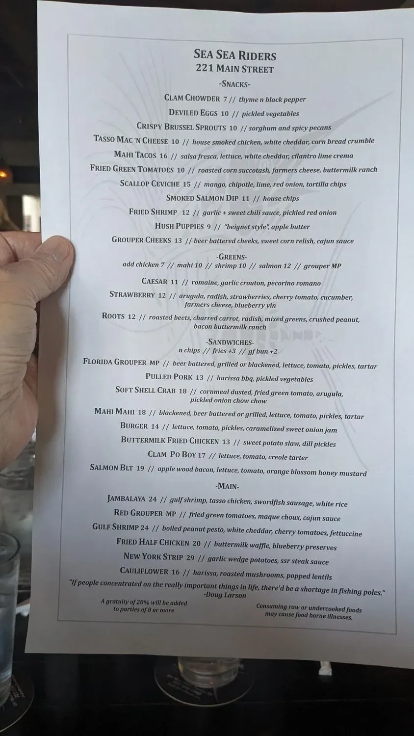 Menu 6