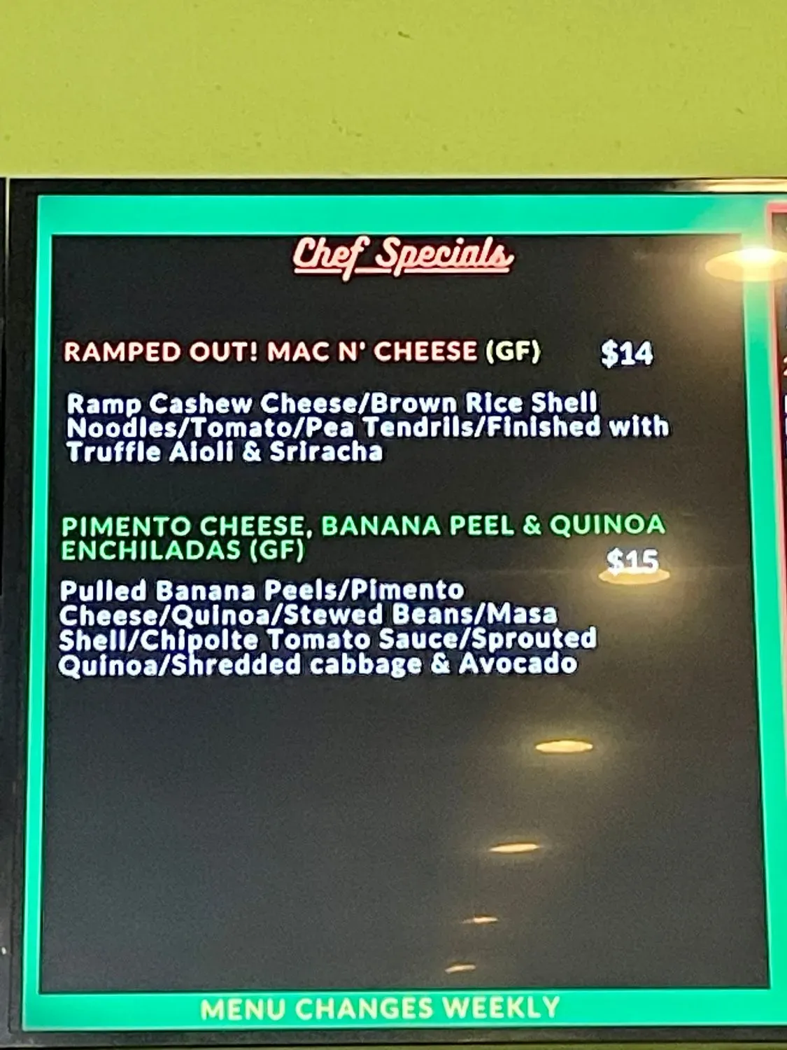 Menu 3