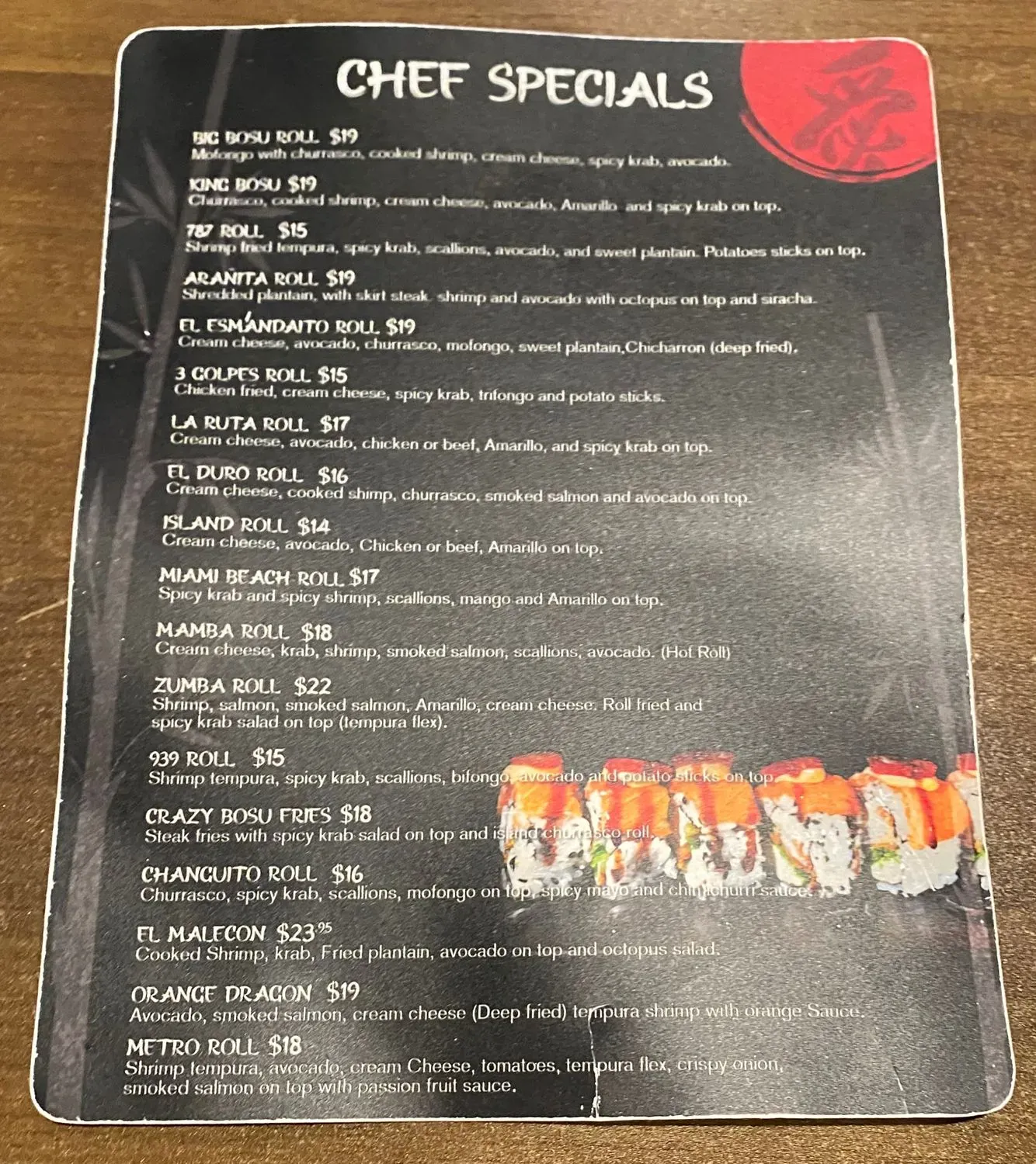 Menu 6