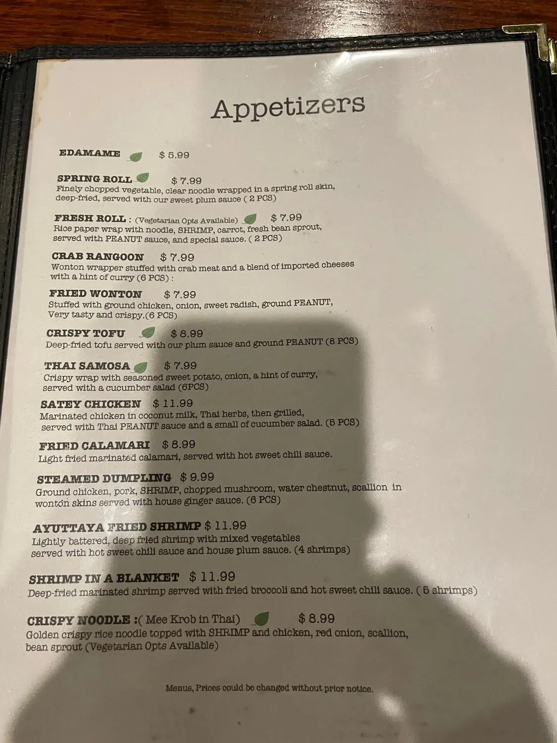 Menu 3