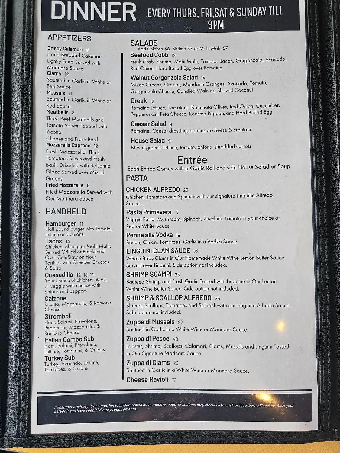 Menu 6