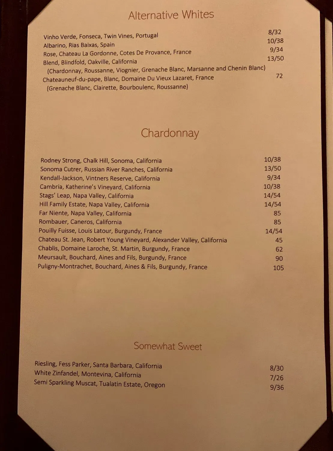 Menu 3