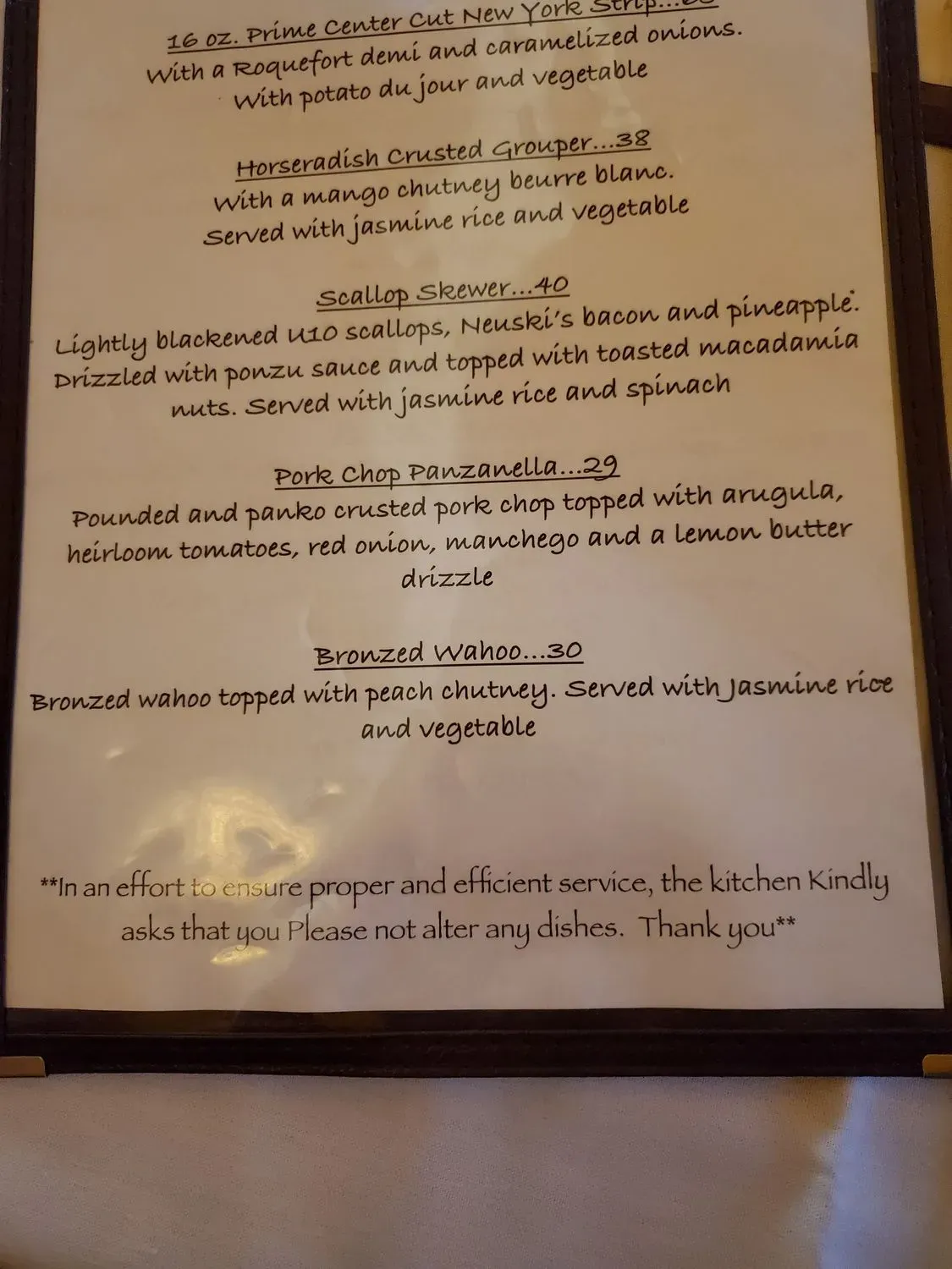 Menu 6