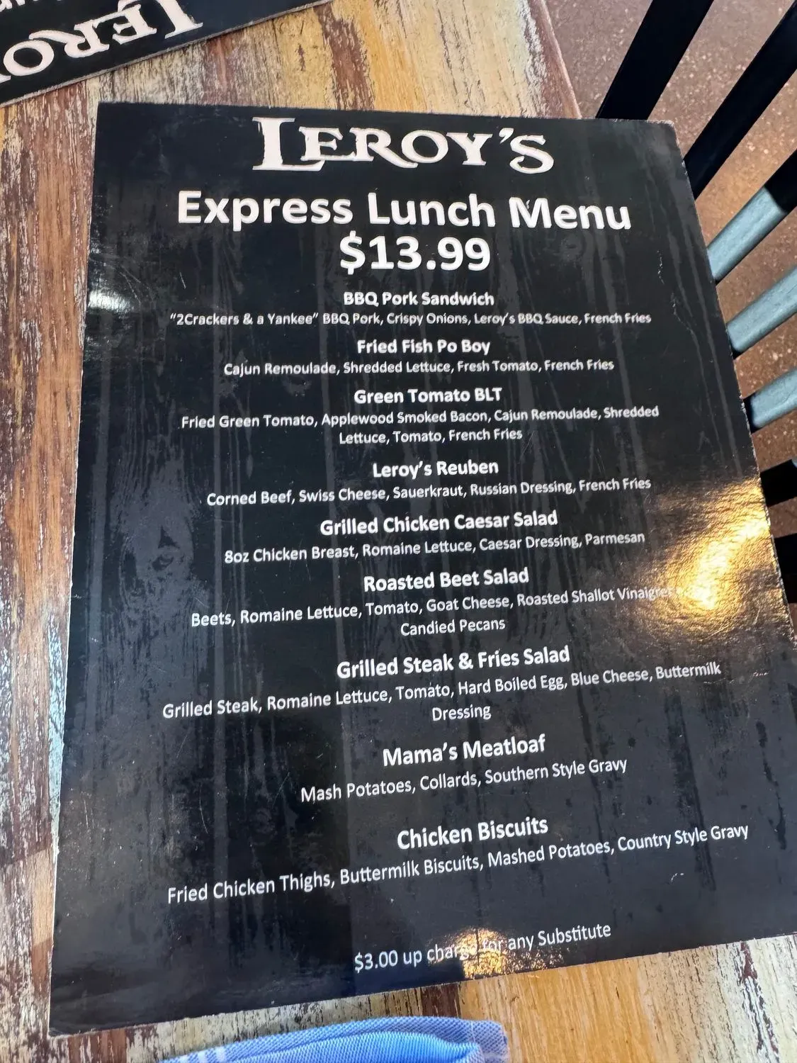 Menu 4