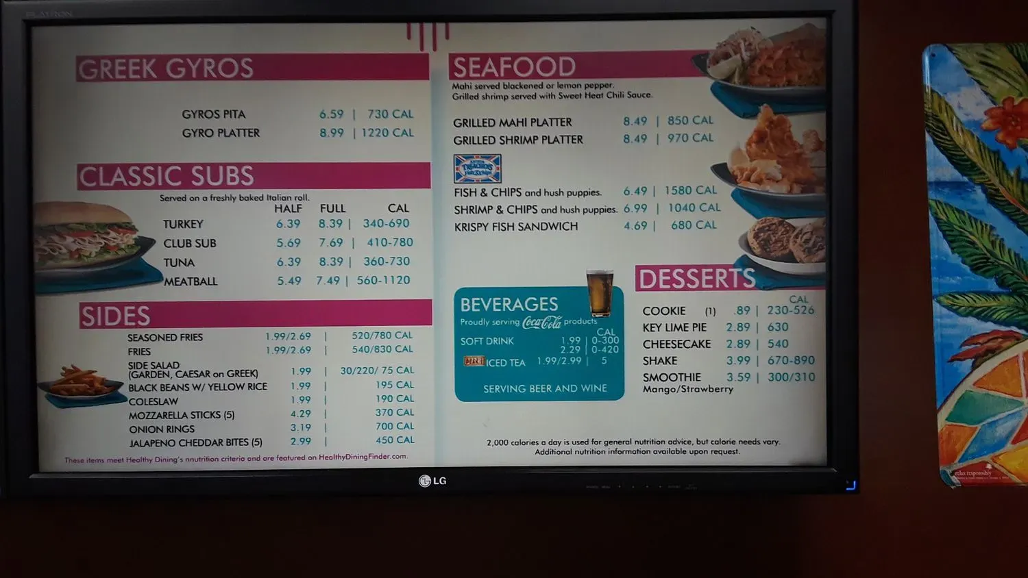 Menu 6