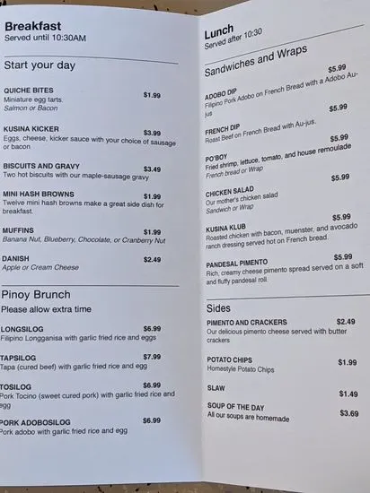 Menu 6