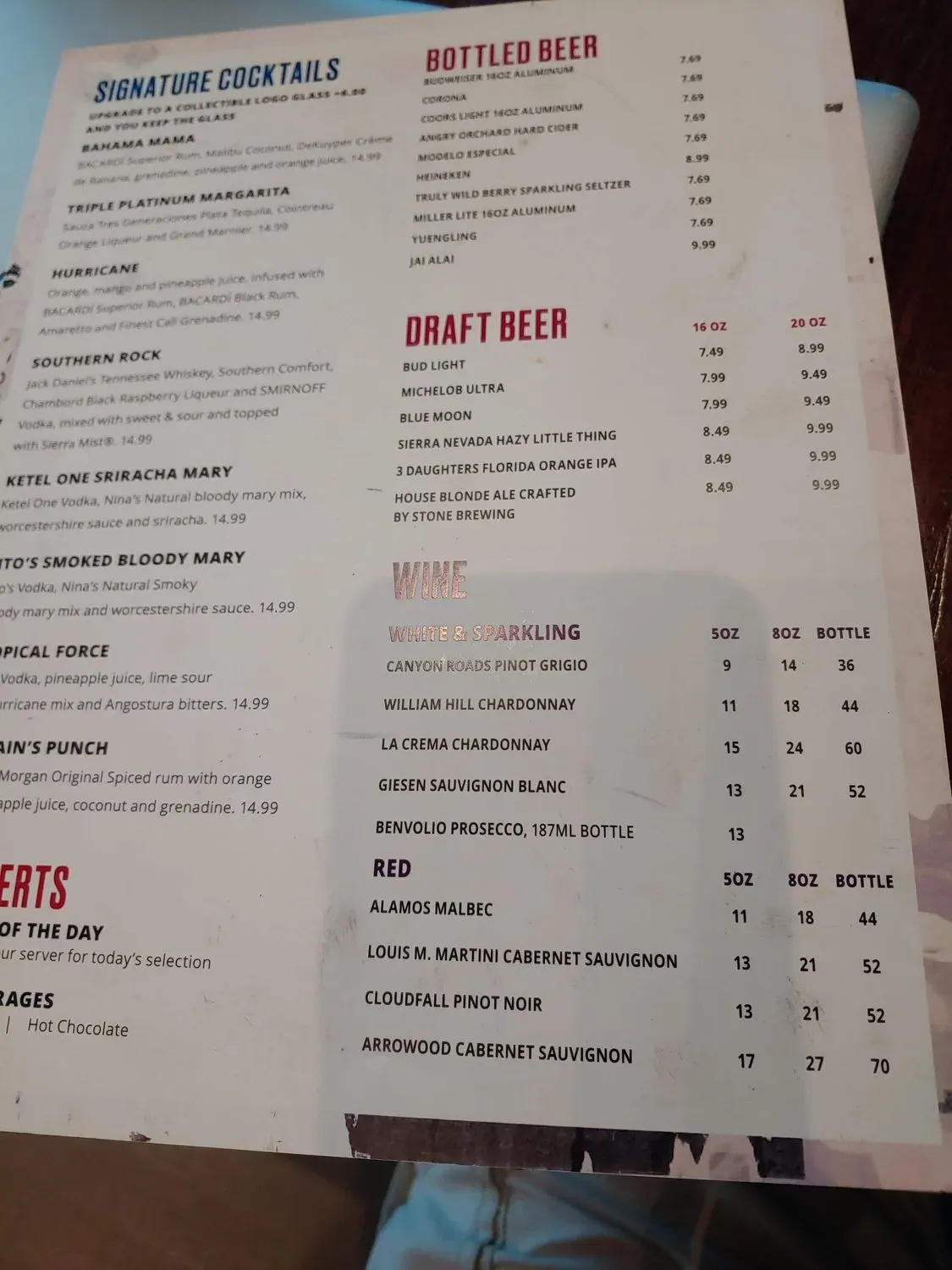 Menu 4