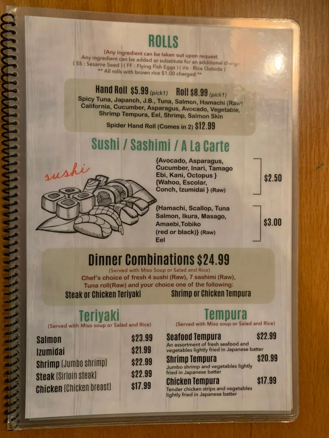 Menu 3