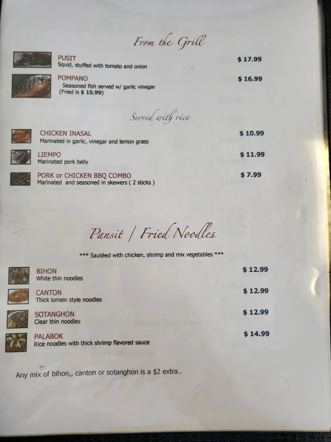 Menu 4