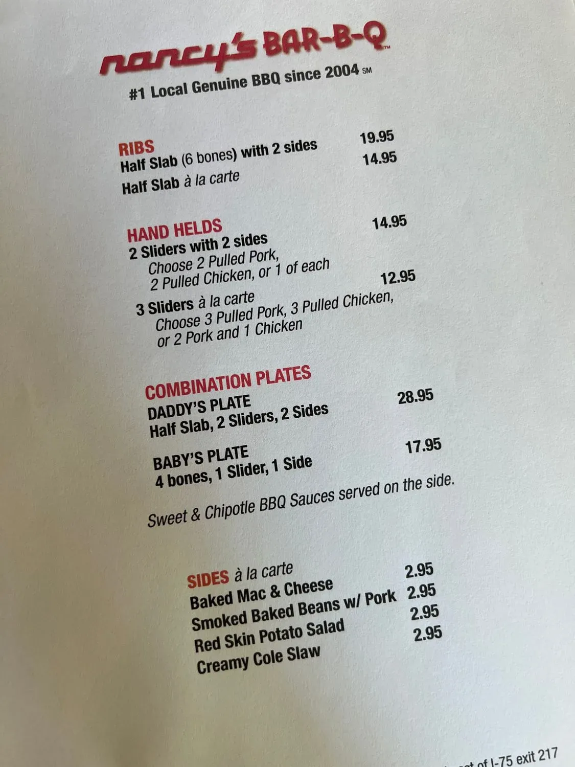 Menu 3