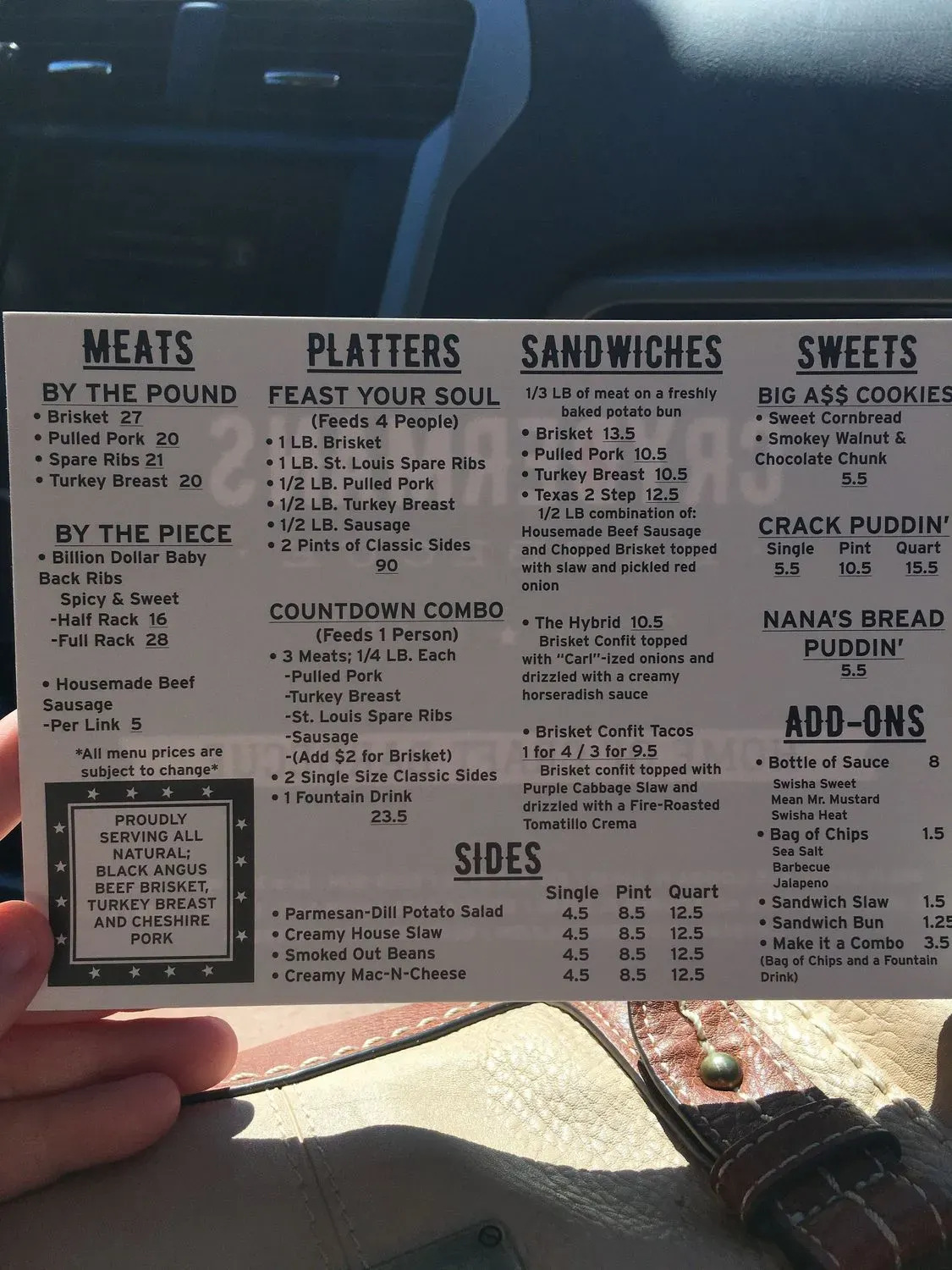 Menu 4