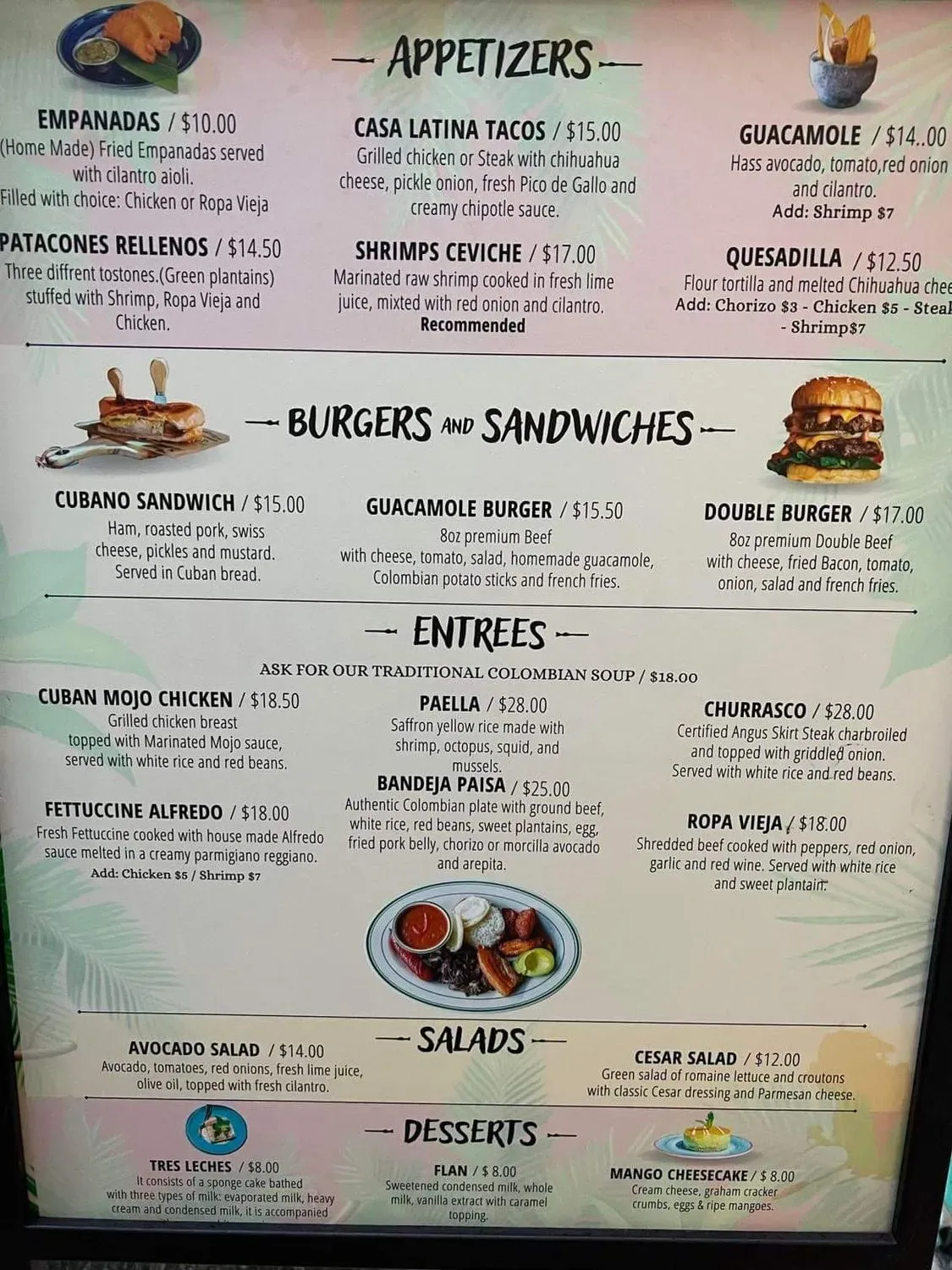 Menu 6