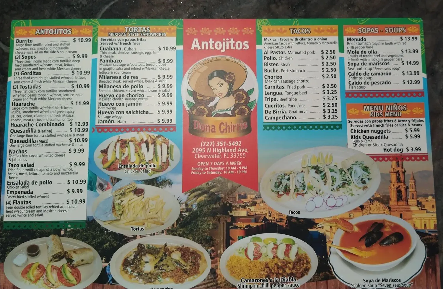 Menu 4