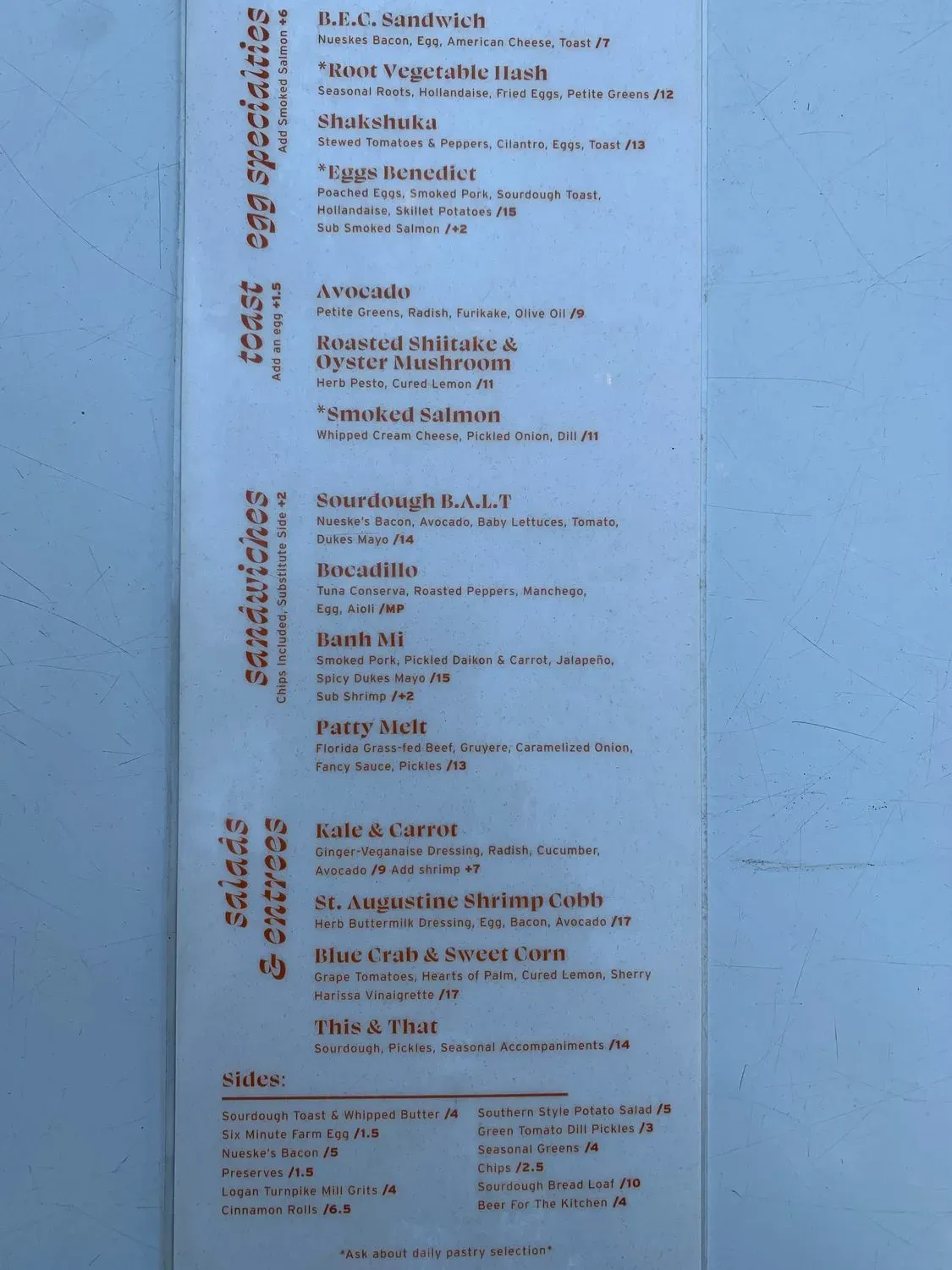 Menu 6