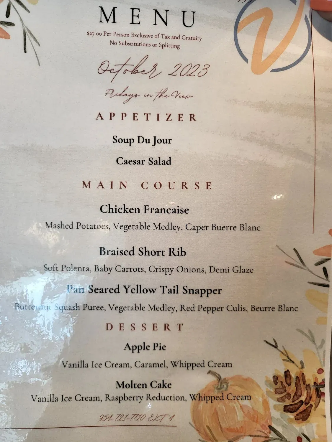 Menu 3