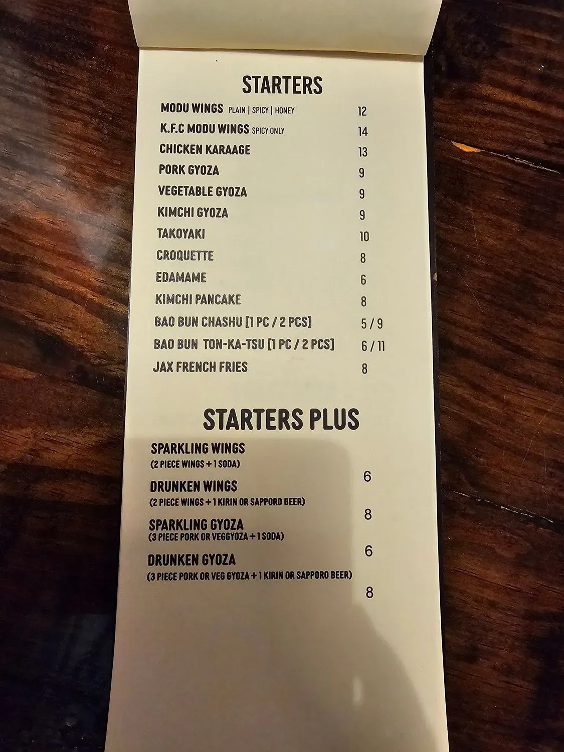 Menu 6