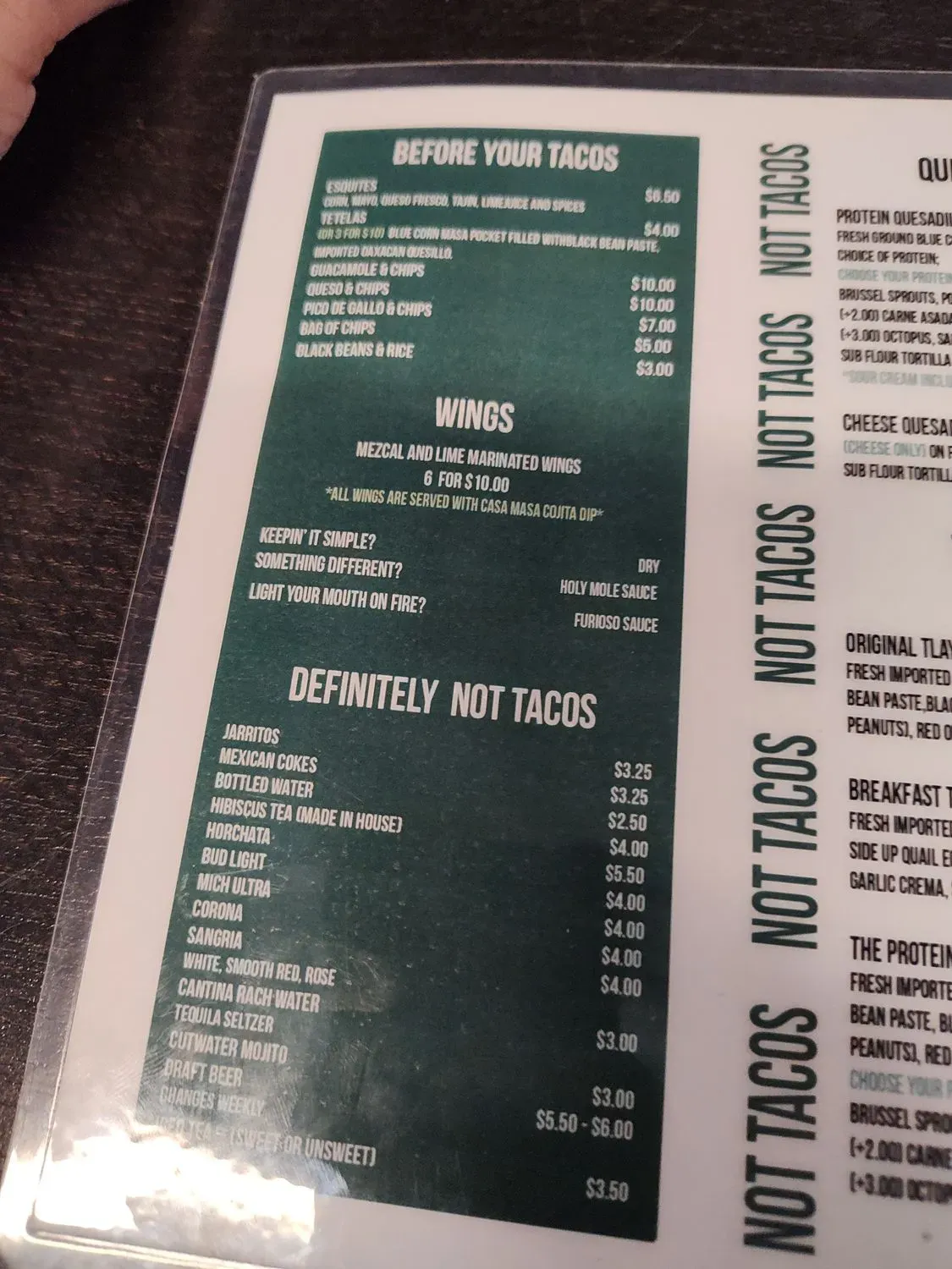 Menu 6