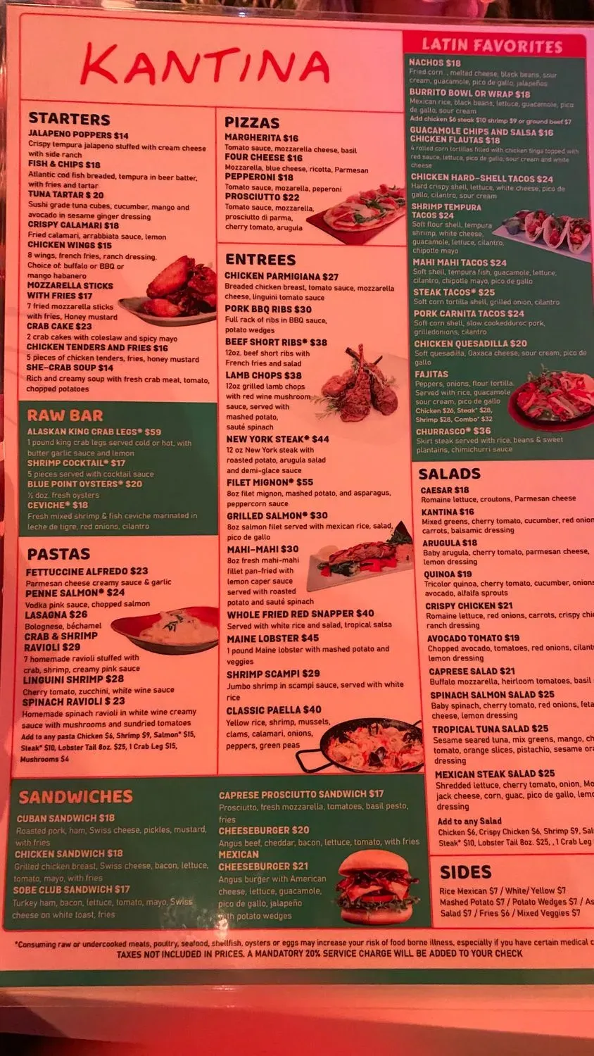 Menu 4