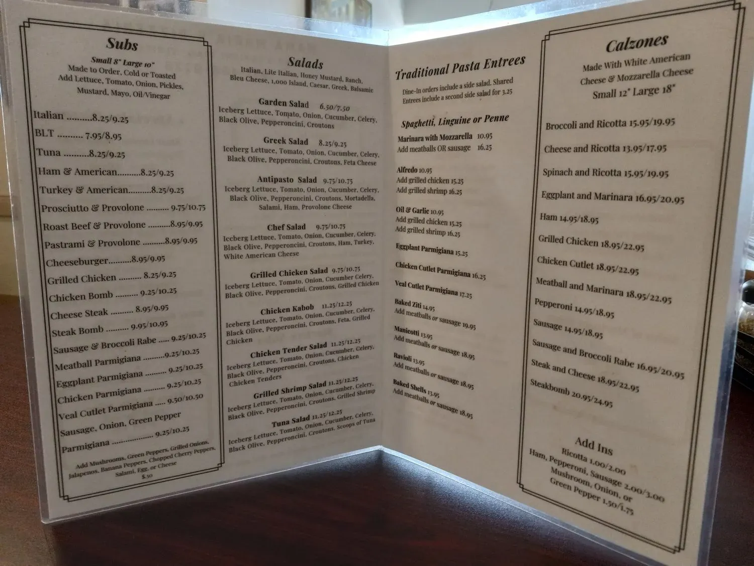 Menu 6