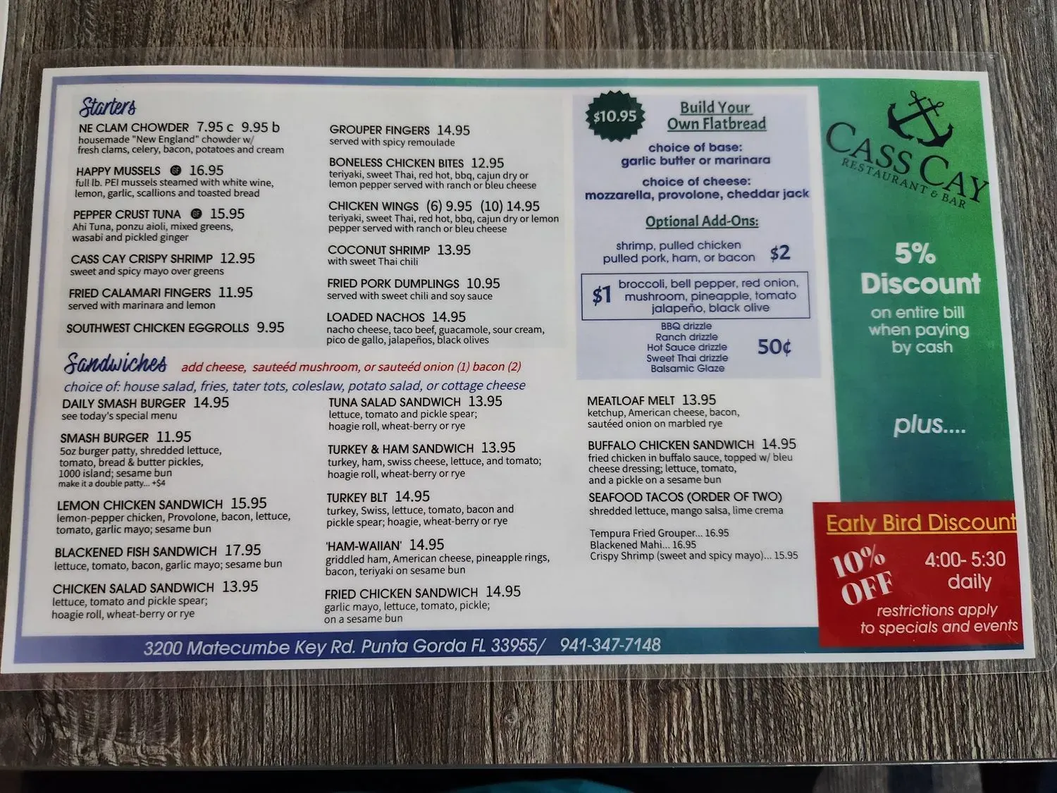 Menu 6