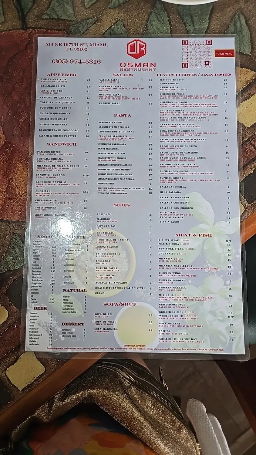 Menu 6