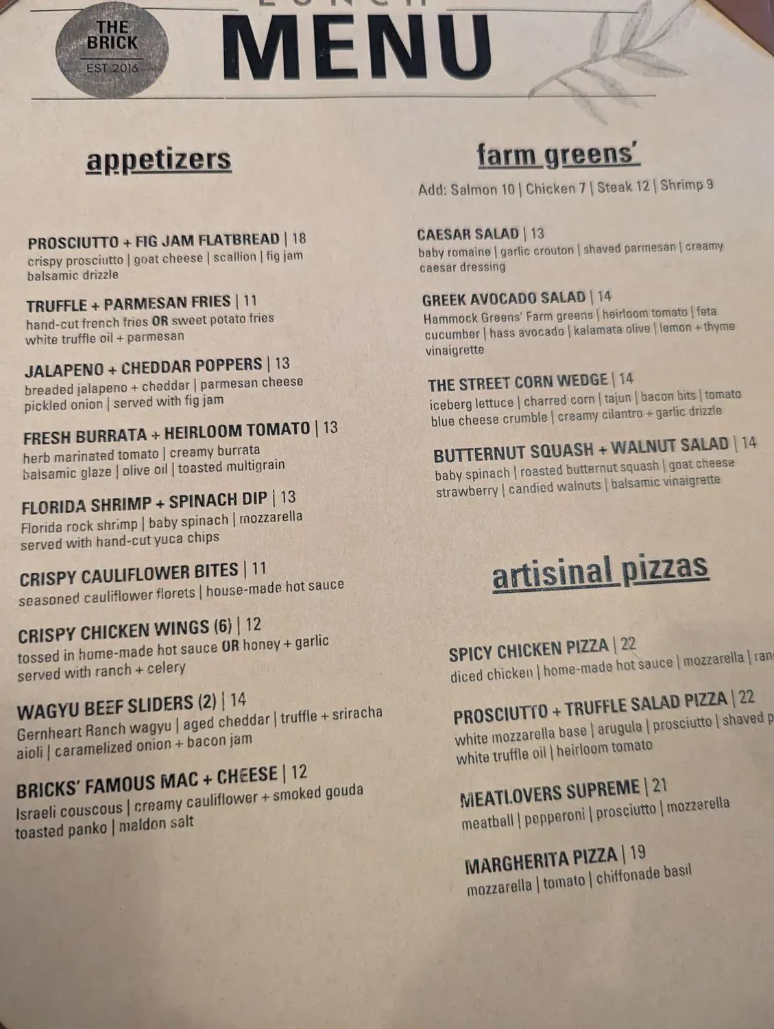 Menu 3