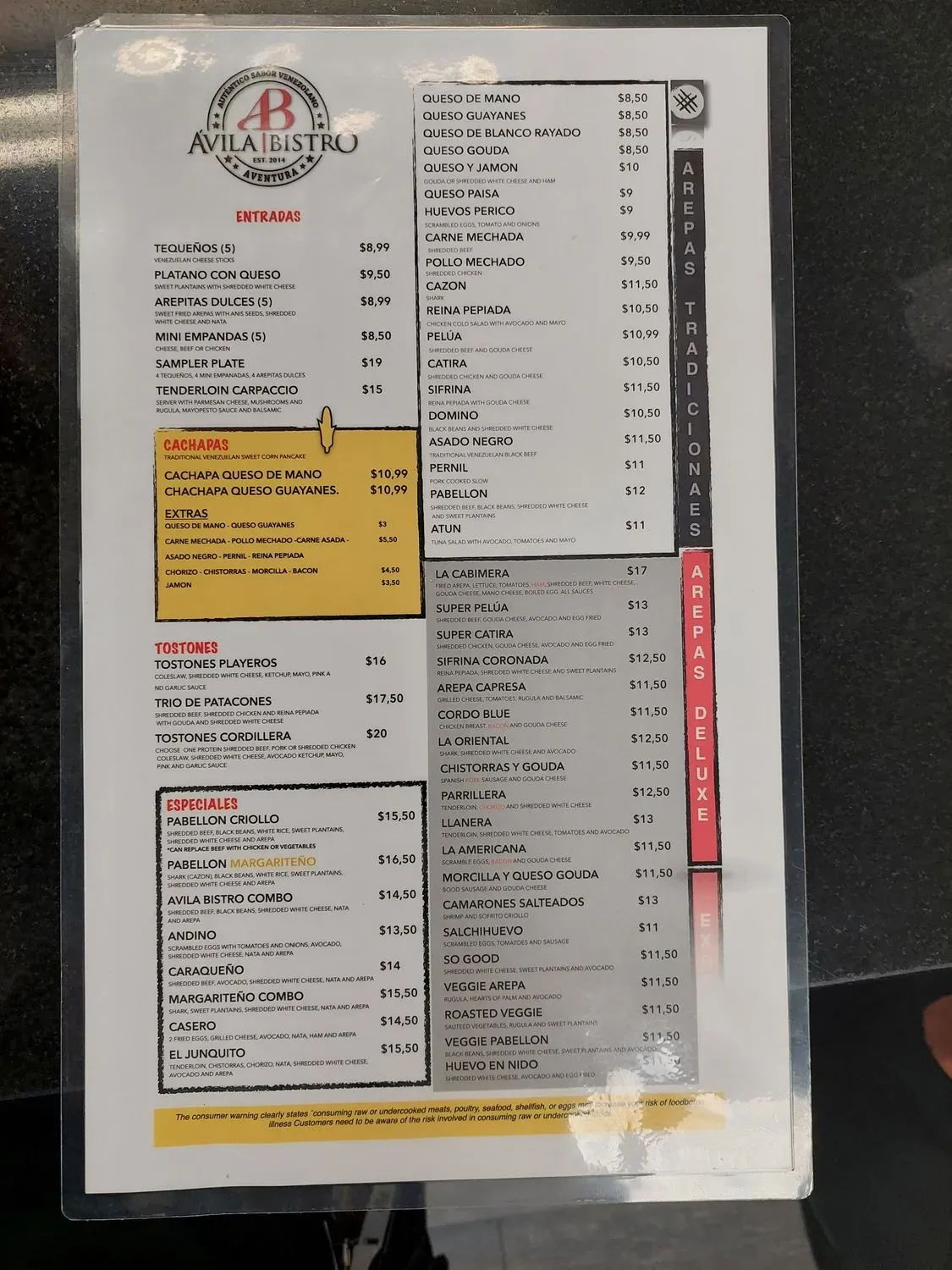 Menu 3