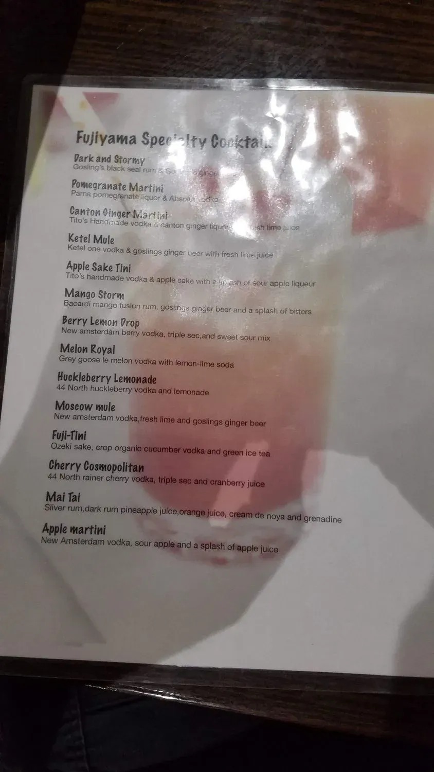 Menu 6