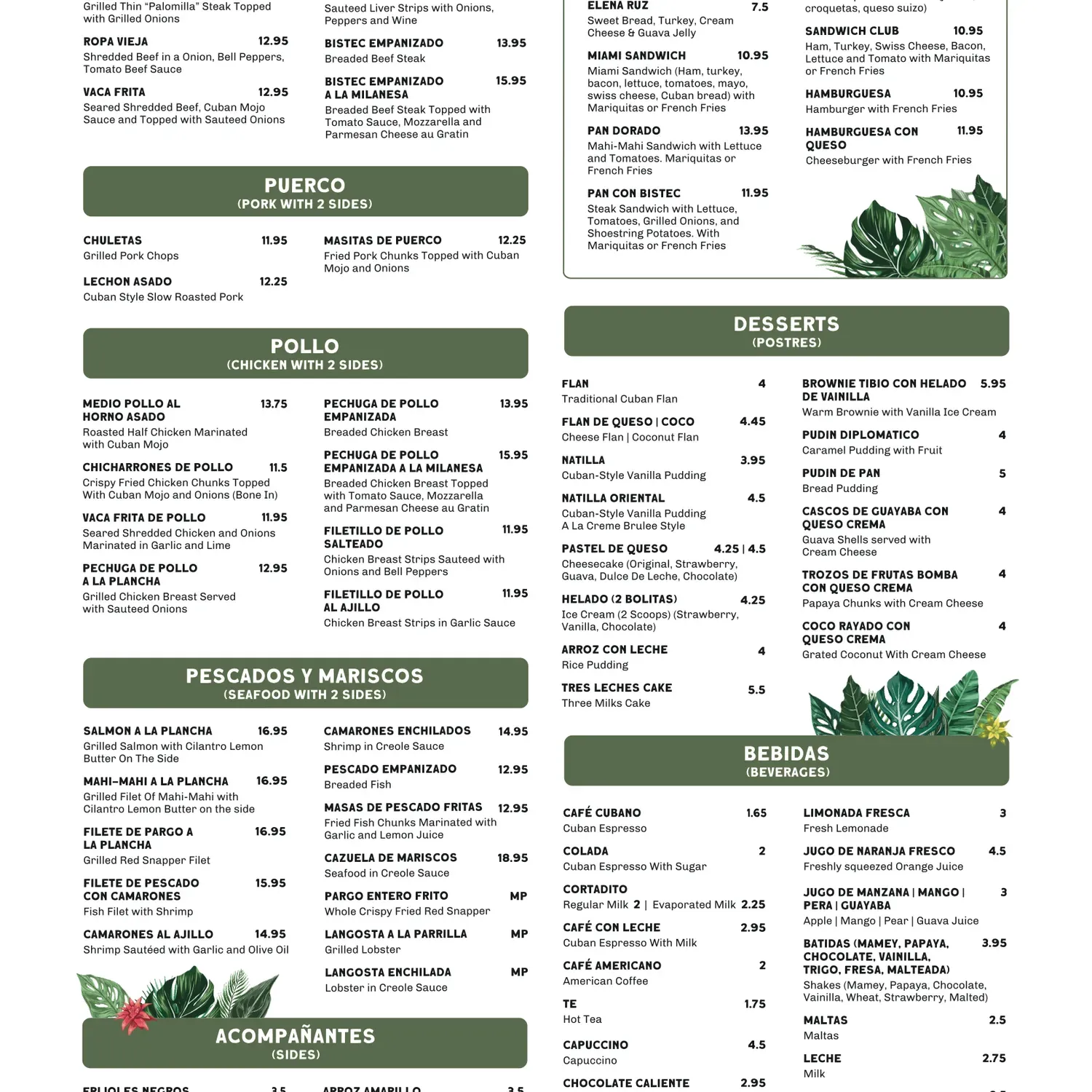 Menu 3