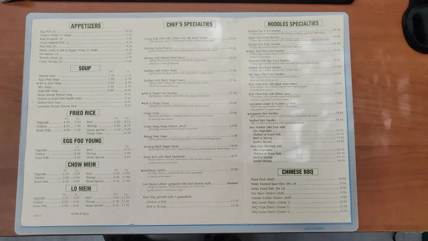 Menu 4