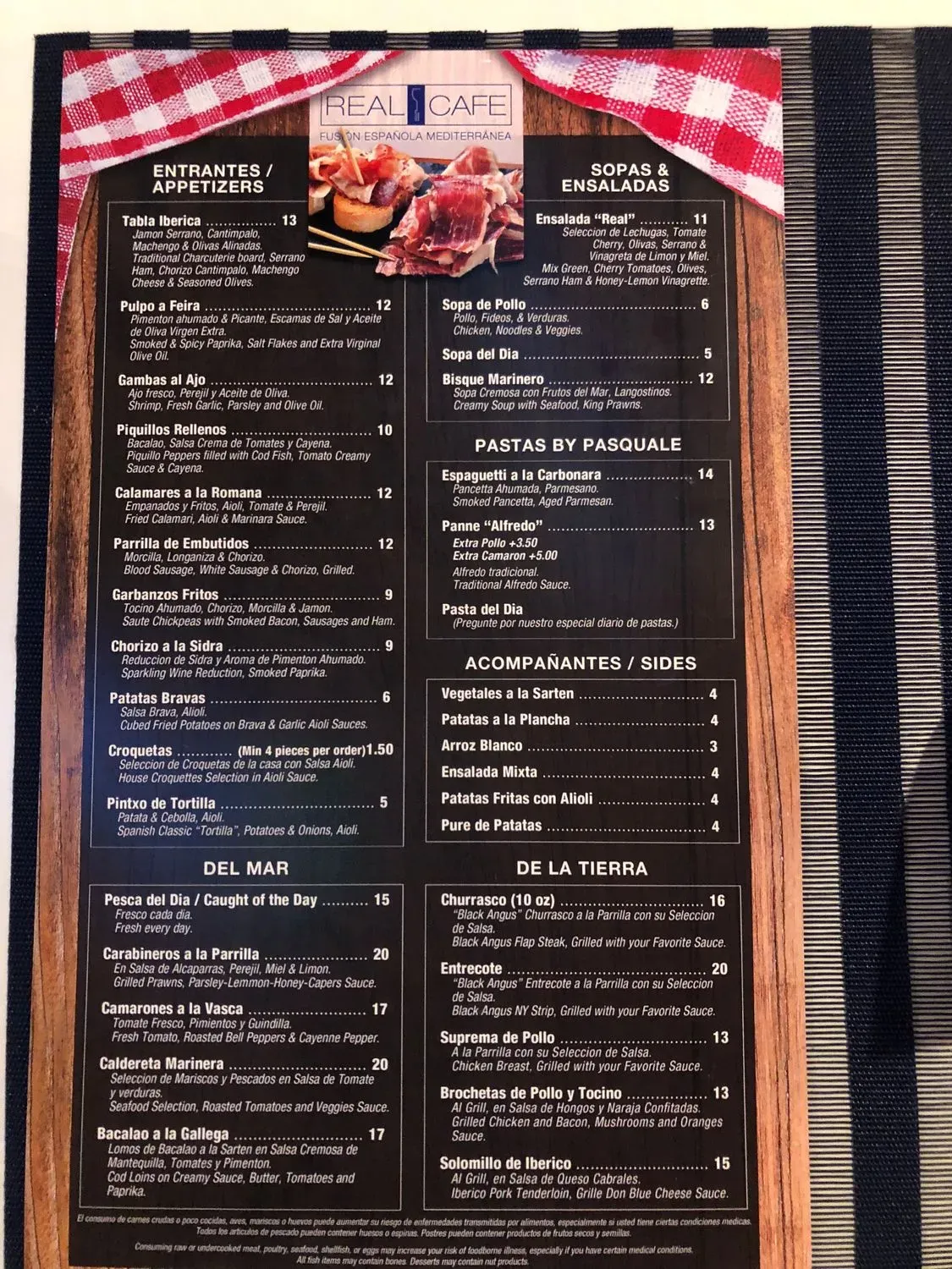 Menu 6