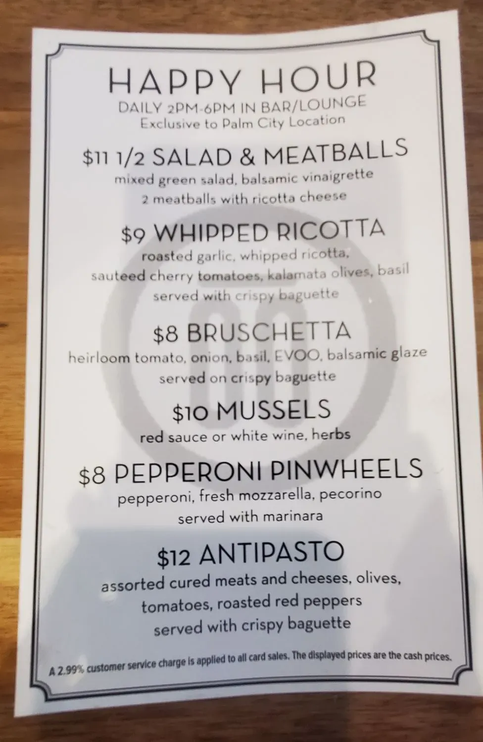 Menu 6