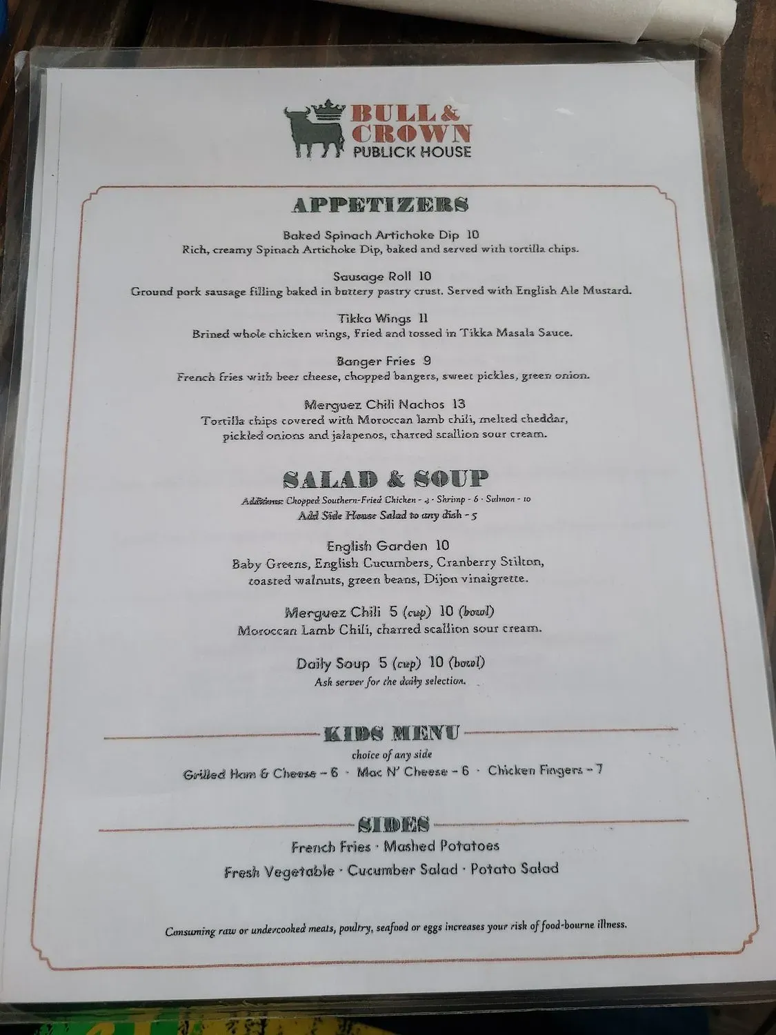 Menu 4