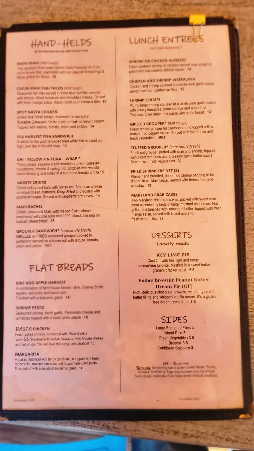 Menu 4